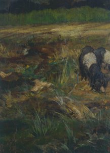 Maremma toscana, (detalle) de Giovanni Fattori