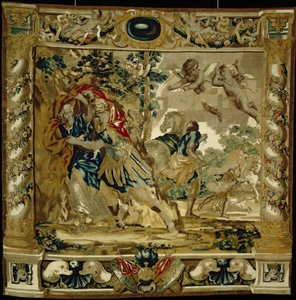 Dido y Eneas buscan refugio de una tormenta de Giovanni Francesco (1610 62) Romanelli
