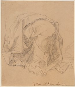 Estudio de drapería de Giovanni Francesco (1610 62) Romanelli