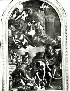 El Entierro de Santa Petronila de Giovanni Francesco Barbieri