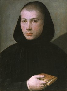 Retrato de un joven monje benedictino, primera mitad del siglo XVI
