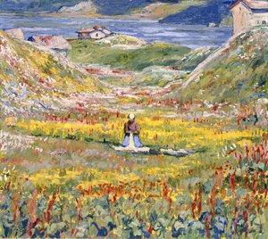 Praderas florecientes en Maloja, c.1912-1924