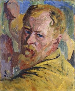 Autorretrato, 1923 de Giovanni Giacometti