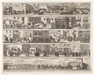 Mario Chigi llega a Roma plaga La peste en Roma 1656-1657 (título de la serie)