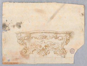 Diseño para una mesa consola de Giovanni Giardini