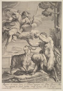 Pan frustrado por Diana de Giovanni Girolamo Frezza