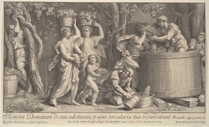 Escena de vendimia