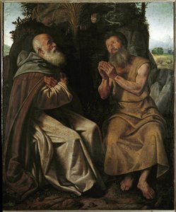 San Antonio Abad de Giovanni Girolamo Savoldo