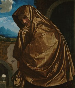 Santa María Magdalena en el Sepulcro de Giovanni Girolamo Savoldo