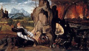 Tormento de San Antonio de Giovanni Girolamo Savoldo
