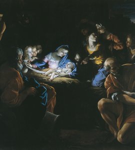 Adoración de los pastores de Giovanni Lanfranco