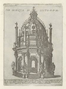 Monumento funerario del Papa Sixto V Per l