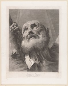 Apóstol Andreas Sanctus Andreas (título sobre el objeto) Apostelen (título de la serie)