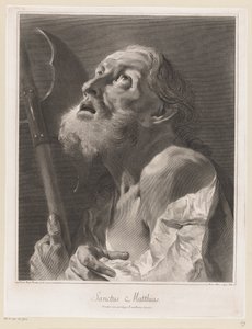apóstol matías San Matías (título sobre el objeto) Apóstoles (título de la serie) de Giovanni Marco Pitteri