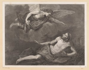 San Francisco de Asís y el Ángel de Giovanni Marco Pitteri