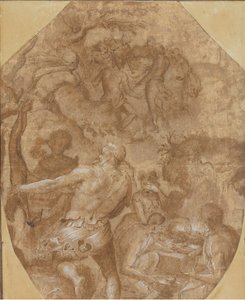 El descubrimiento del vidrio, ca. 1570-72