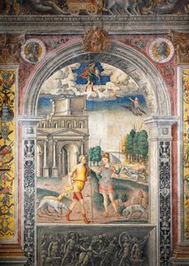 Fresco de Giovanni Maria Falconetto (1468-1535), Sala del Zodiaco, Palazzo D