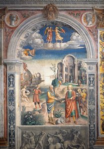Fresco de Giovanni Maria Falconetto (1468-1535), Sala del Zodiaco, Palazzo D