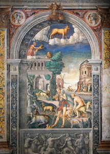Fresco de Giovanni Maria Falconetto (1468-1535), Sala del Zodiaco, Palazzo D