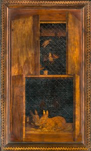 Coro canónico de madera, Incrustado por Giovanni Maria Platina 1484, Sitial superior de Giovanni Maria Platina
