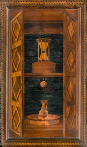 Coro Canónico de Lignaean, Incrustado por Giovanni Maria Platina 1484, Silla Superior de Giovanni Maria Platina