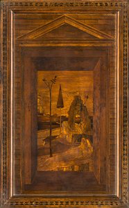 Coro Canónico Lignaean, Incrustado por Giovanni Maria Platina 1484, Silla Superior