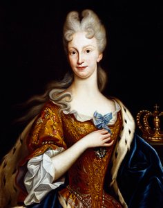Retrato de Isabel Farnesio (Parma) de Giovanni Maria delle called Mulinaretto Piane