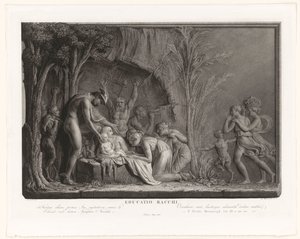 La educación de Baco de Giovanni Martino dei Boni