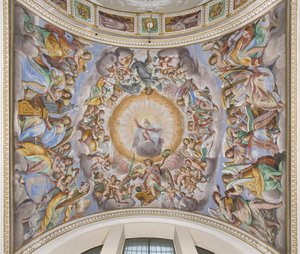 Dios en Gloria y ángeles músicos, 1616 de Giovanni Mauro della Rovere
