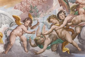 Putti (detalle) de Giovanni Mauro della Rovere