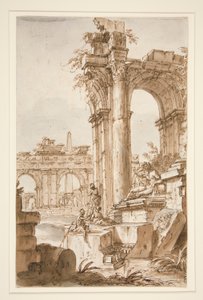 A Roman Capriccio de Giovanni Paolo Panini