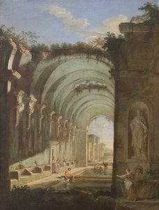 Ruinas con termas de Giovanni Paolo Pannini