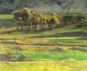 En el poste de Giovanni Segantini