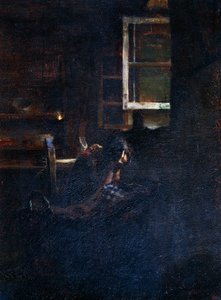 Cuna vacía de Giovanni Segantini