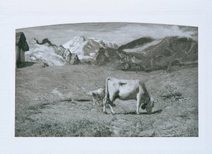 pasto de primavera de Giovanni Segantini