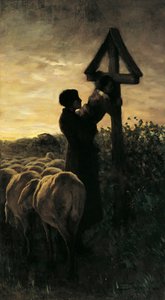 Beso de la Cruz de Giovanni Segantini