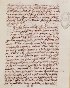 Página manuscrita de un tratado de música de Giovanni Spataro de Giovanni Spataro