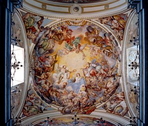 Coronación de la Virgen, 1725 de Giovanni Tuccari