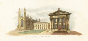 Vista de la Universidad de Cambridge de Giovanni Vendramini