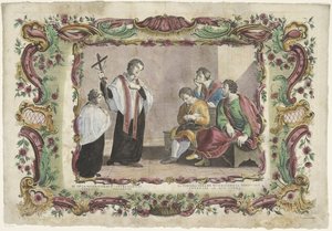 Visitando a los presos tercero Opus misericordiae spiritualis / La tercera obra de misericordia espiritual (...) (título sobre el objeto) Las obras espirituales de misericordia (título de la serie)