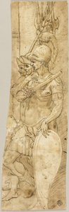 Tres soldados romanos de Giovanni da Bologna