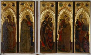 Santos, Vírgenes y Mártires, c.1350-60