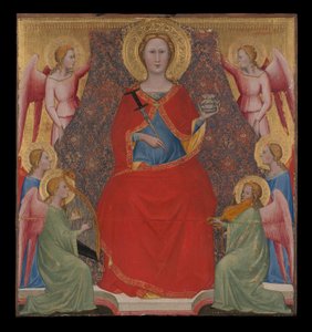 Santa Lucía entronizada de Giovanni di Bartolomeo Cristiani