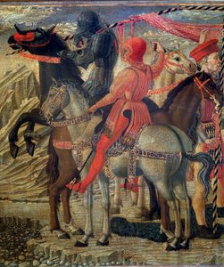 Episodios de la vida de San Nicolás de Bari (San Nicolás de Myra) - Predela - (detalle)