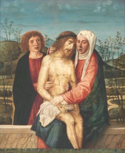 Piedad con la Virgen y San Juan de Giovanni di Niccolo Mansueti