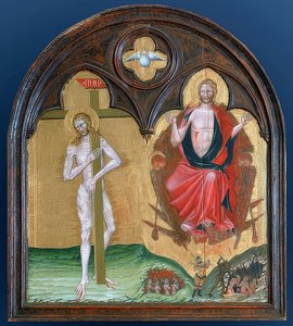 El Cristo sufriente y el Cristo triunfante de Giovanni di Paolo