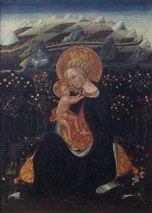 Virgen de la Humildad de Giovanni di Paolo