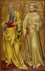 San Mateo y San Francisco, ca. 1435 de Giovanni di Paolo