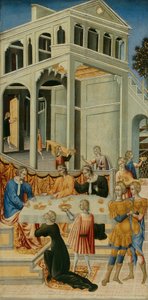 Salomé pide a Herodes la cabeza de San Juan Bautista de Giovanni di Paolo