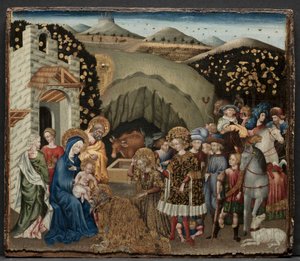 La Adoración de los Magos de Giovanni di Paolo